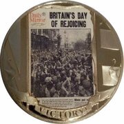 ½ Crown - Elizabeth II 75th Anniversary of VE Day, 'The Headline', United Kingdom, 2020 reverse image