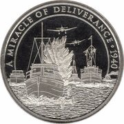 ½ Crown - Elizabeth II Little ships of Dunkirk, United Kingdom, 2020 reverse image