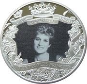 ½ Crown - Elizabeth II Diana-The People's Princess, United Kingdom, 2021 reverse image