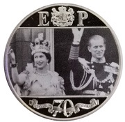½ Crown - Elizabeth II 7 Decades of Devotion, United Kingdom, 2021 reverse image