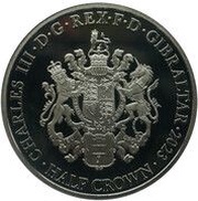 ½ Crown - Charles III Elvis Presley obverse image