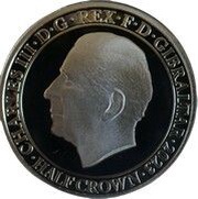 ½ Crown - Charles III Coronation obverse image