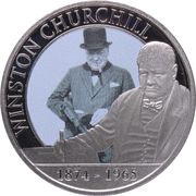 ½ Crown - Charles III Winston Churchill - A True British Icon reverse image