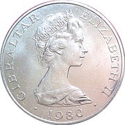 1 Crown - Elizabeth II Queen Mother obverse image