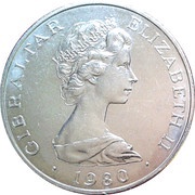 1 Crown - Elizabeth II Admiral Lord Nelson obverse image