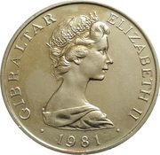 1 Crown - Elizabeth II Royal Wedding obverse image