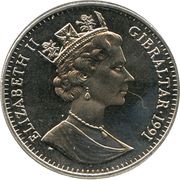 1 Crown - Elizabeth II Princess Diana obverse image