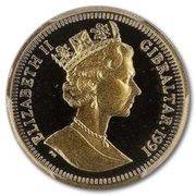 1 Crown - Elizabeth II Princess Diana; Gold Proof obverse image