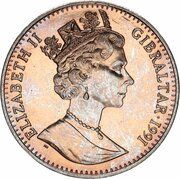 1 Crown - Elizabeth II Javelin Thrower obverse image