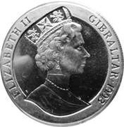1 Crown - Elizabeth II HNLMS Isaac Sweers obverse image