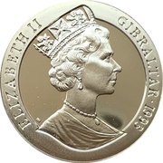 1 Crown - Elizabeth II HNLMS Isaac Sweers; Silver Proof obverse image