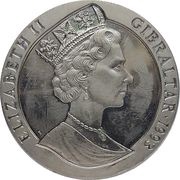 1 Crown - Elizabeth II H.M.S. Penelope obverse image