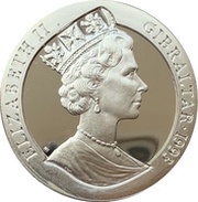 1 Crown - Elizabeth II H.M.S. Penelope; Silver Proof obverse image