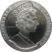 1 Crown - Elizabeth II H.M.C.S. Prescott obverse image