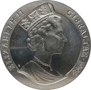 1 Crown - Elizabeth II H.M.S. Ark Royal obverse image