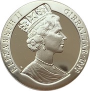1 Crown - Elizabeth II H.M.A.S. Waterhen; Silver Proof obverse image