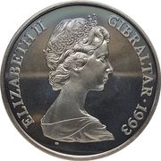 1 Crown - Elizabeth II King George IV obverse image