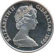 1 Crown - Elizabeth II King Edward VIII obverse image