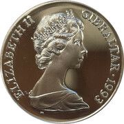 1 Crown - Elizabeth II Coronation of Queen Elizabeth II; Silver Proof obverse image