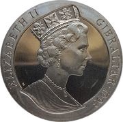 1 Crown - Elizabeth II F.F.S. Savorgnan de Brazza obverse image