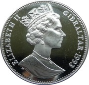 1 Crown - Elizabeth II General Sikorski obverse image