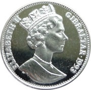 1 Crown - Elizabeth II Dependant Territories Conference obverse image