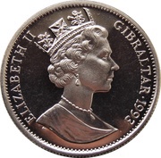 1 Crown - Elizabeth II Mr. Jeremy Fisher obverse image