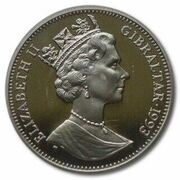 1 Crown - Elizabeth II Tom Kitten; Silver Proof obverse image