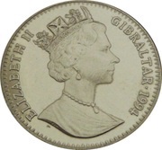 1 Crown - Elizabeth II Maltese Convoys obverse image