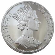 1 Crown - Elizabeth II Maltese Convoys; Silver Proof obverse image