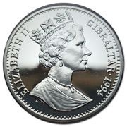 1 Crown - Elizabeth II Glenn Miller; Silver Proof obverse image