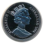 1 Crown - Elizabeth II First Man on the Moon - One Small Step; Silver Proof obverse image