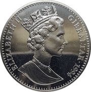 1 Crown - Elizabeth II "The Hound of Baskervilles" obverse image