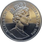 1 Crown - Elizabeth II "The Three Garridebs" obverse image