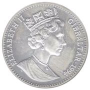 1 Crown - Elizabeth II The Final Problem; Silver Proof obverse image