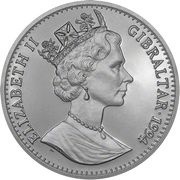 1 Crown - Elizabeth II The Tale of Peter Rabbit; Silver Proof obverse image
