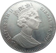 1 Crown - Elizabeth II Female Relay Runner obverse image