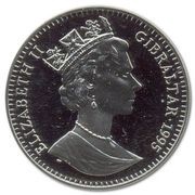 1 Crown - Elizabeth II Relay Runner; Silver Proof obverse image