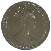 1 Crown - Elizabeth II Atlanta Olympics - Tennis; Silver Proof obverse image