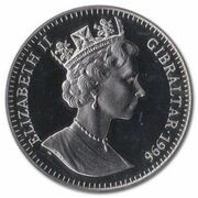 1 Crown - Elizabeth II Peter Rabbit Escaping; Silver Proof obverse image