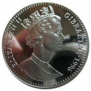 1 Crown - Elizabeth II Charlie Chaplin; Silver Proof obverse image