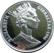 1 Crown - Elizabeth II The Wizard of Oz obverse image