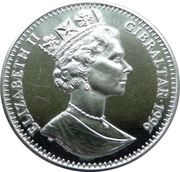 1 Crown - Elizabeth II The Marx Brothers obverse image
