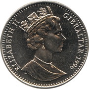 1 Crown - Elizabeth II Elvis Presley obverse image
