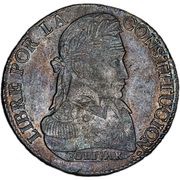 8 Soles, Bolivia, 1827-1840 reverse image