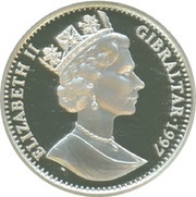 1 Crown - Elizabeth II The Mausoleum at Halicarnassus obverse image