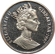 1 Crown - Elizabeth II The Roman Empire obverse image