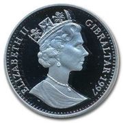 1 Crown - Elizabeth II 15th Century Portuguese Ship obverse image