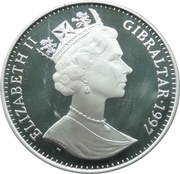 1 Crown - Elizabeth II Captain Cook obverse image