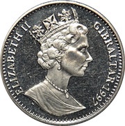 1 Crown - Elizabeth II Cleopatra obverse image